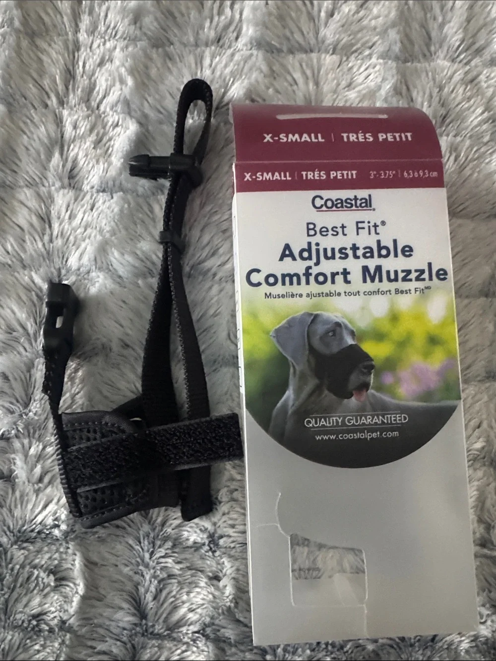 Coastal Best Fit Adjustable Comfort Muzzle - Black ***BRAND NEW***